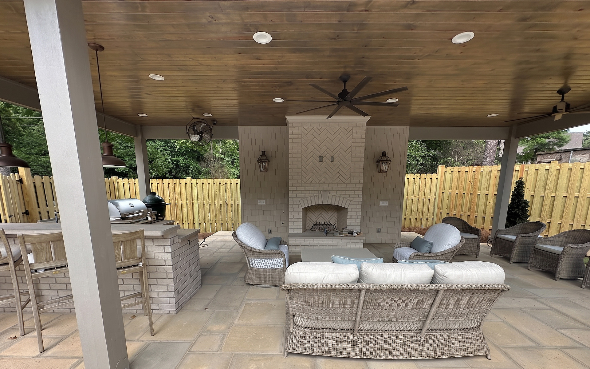 Outdoor living kitchen project main image