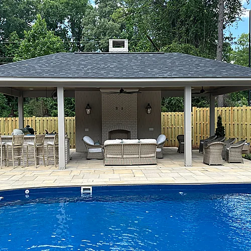 Outdoor living kitchen project image seven