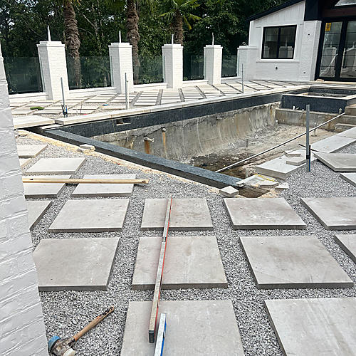 Design build pool project gallery image four