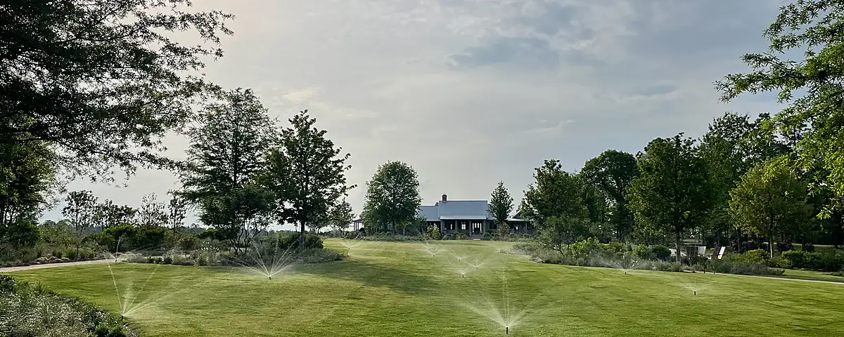 Irrigation and drainage system supporting long-term site performance